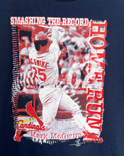 Load image into Gallery viewer, Vintage Cardinals Mark McGwire Home Run Record Tshirt sz L