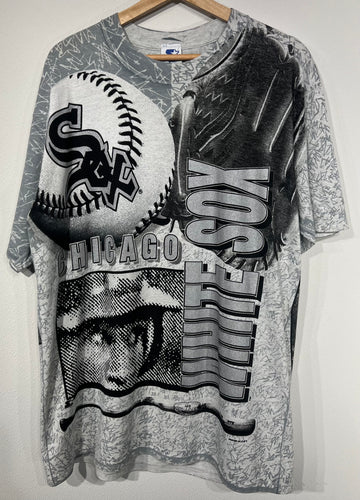 Vintage Chicago White Sox AOP Tshirt sz XL