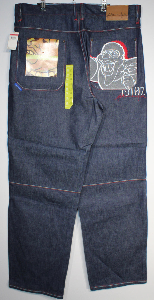 Vintage Platinum FUBU Fat Albert Jeans sz 38 New w/ Tags – First