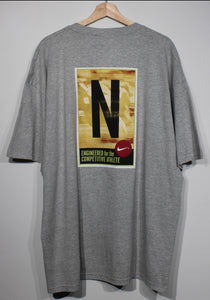Vintage Nike Engineered For The Competitive Athlete Tshirt sz XL New w/ Tags