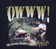 Load image into Gallery viewer, Vintage Steve Irwin Crocodile Hunter &quot;Owww!&quot; T-shirt sz XL