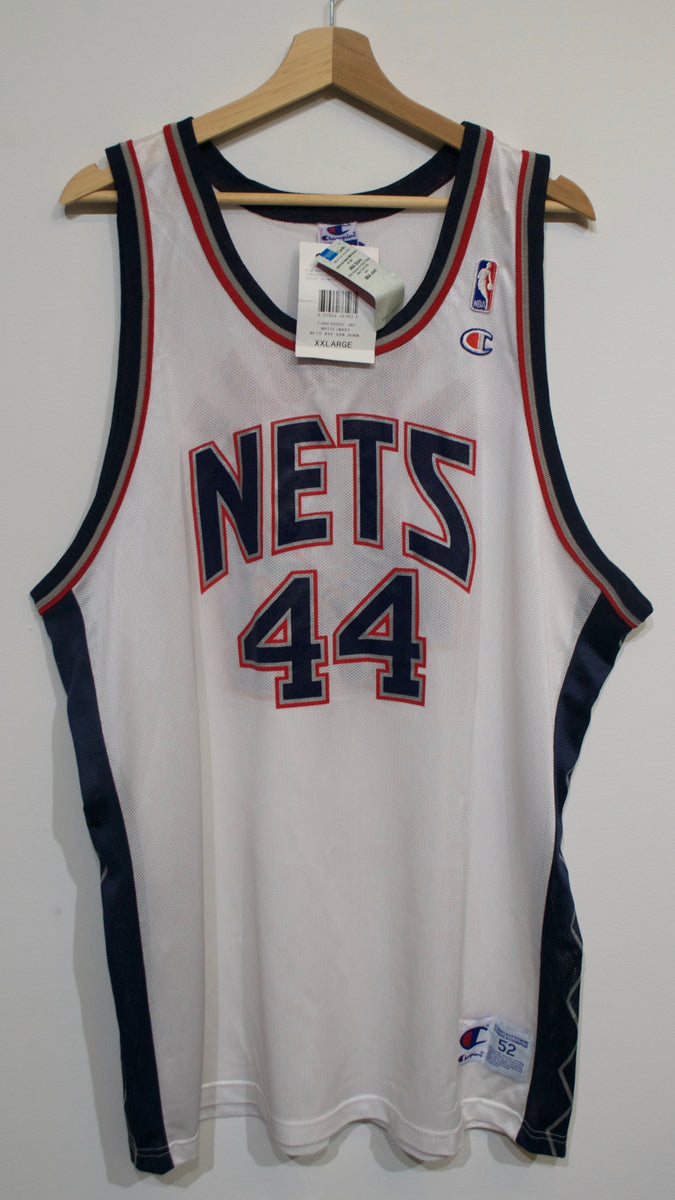 NIKE NEW JERSEY VAN HORN ジャージ M New Jersey Nets Keith Van Horn Vintage ChampionJersey Sz 40