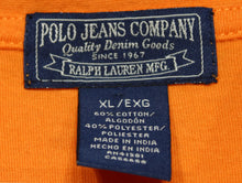 Load image into Gallery viewer, Vintage Polo Jeans Co. Orange Flag Shirt sz XL