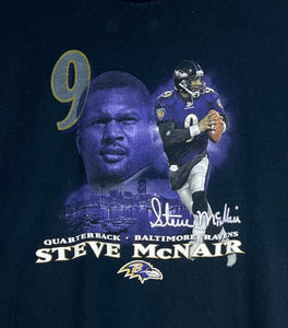 Vintage Baltimore Ravens Steve McNair Tshirt sz Large