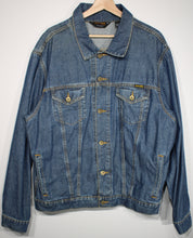Load image into Gallery viewer, Vintage Polo Ralph Lauren Denim Flag Jacket sz XL