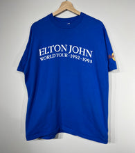 Load image into Gallery viewer, Vintage Elton John 1992-1993 World Tour Tshirt sz XL