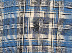 Vintage Polo Ralph Lauren Blue Flannel sz L