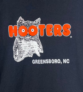Vintage Hooters Greensboro Long-sleeve Tshirt sz L