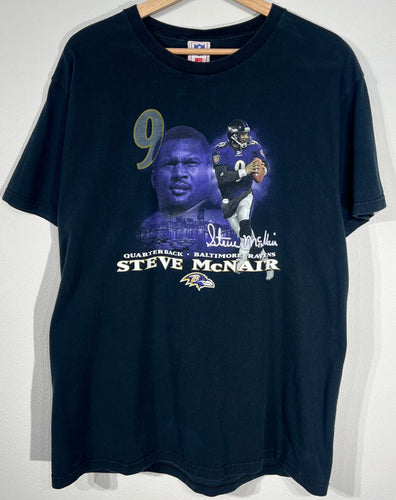 Vintage Baltimore Ravens Steve McNair Tshirt sz Large