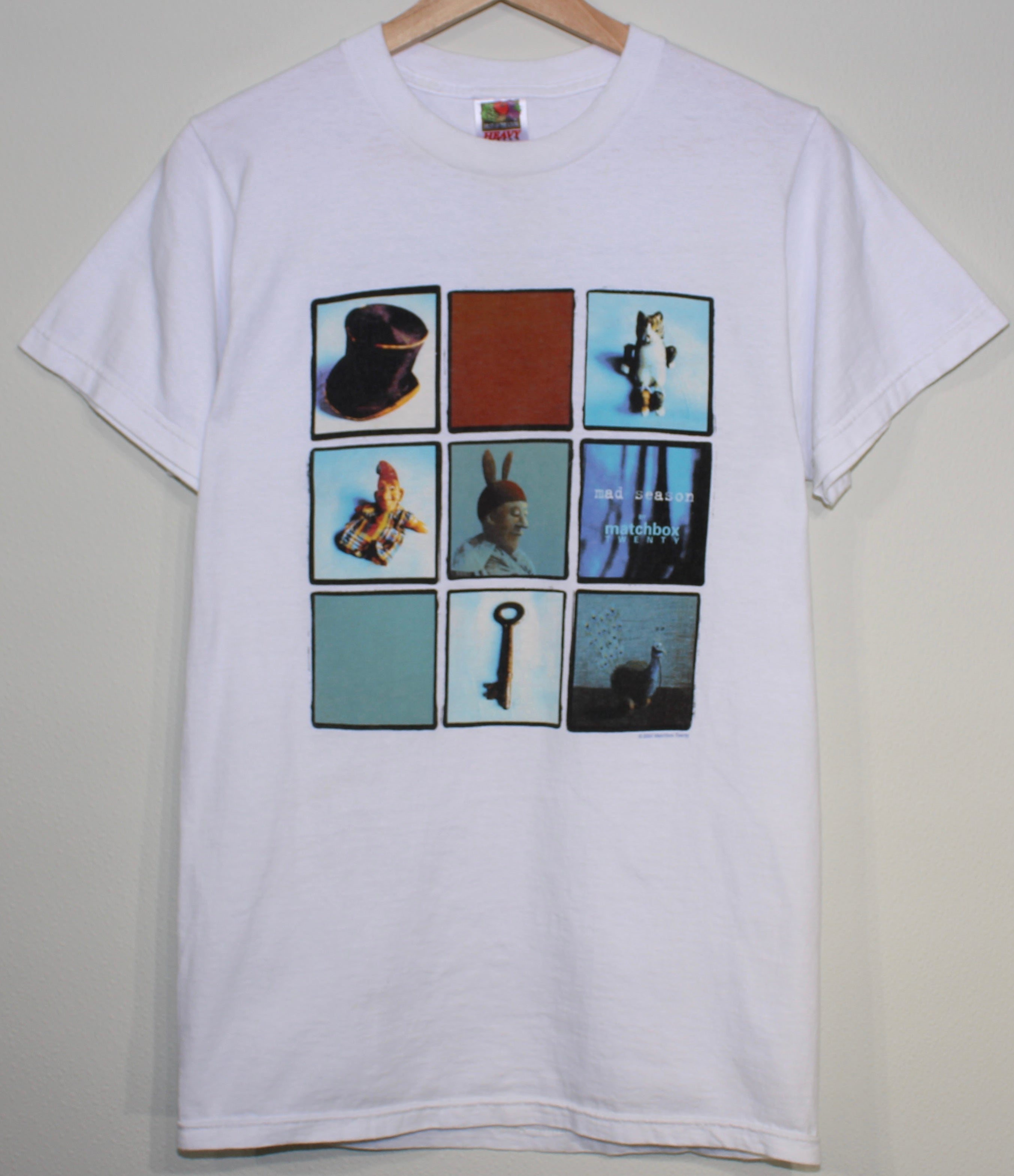 ミュージシャン matchbox twenty tour 2001 T-Shirt M Vintage Matchbox Twenty 2001 Tour Tshirt sz M – First Team Vintage