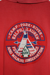 Vintage Polo Ralph Lauren Canyon Trail Guide Polo Shirt sz XL