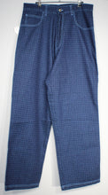 Load image into Gallery viewer, Vintage Barcode Grid Jeans sz 34 New w/ Tags