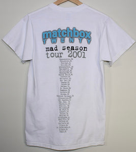 Vintage Matchbox Twenty 2001 Tour Tshirt sz M