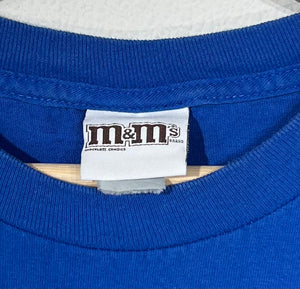 Vintage Blue M&M Tshirt sz XL