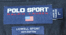 Load image into Gallery viewer, Vintage Ralph Lauren Polo Sport Ocean Challenge Button Up Shirt sz L