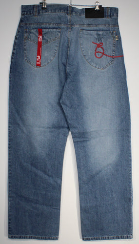 Vintage Balla Chain Stitched Pocket Jeans sz 36 New w. Tags