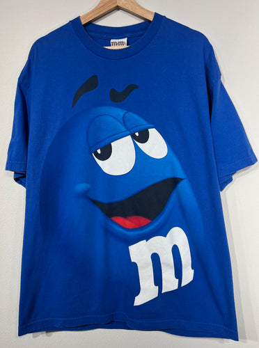 Vintage Blue M&M Tshirt sz XL