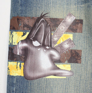 Vintage Lot29 Daffy Duck Jeans sz 34 New w/ Tags