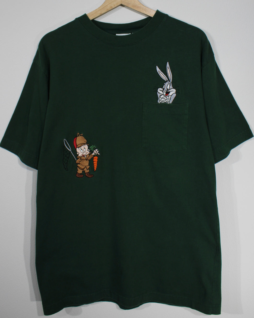 Vintage Looney Toons Embroidered Tshirt sz M