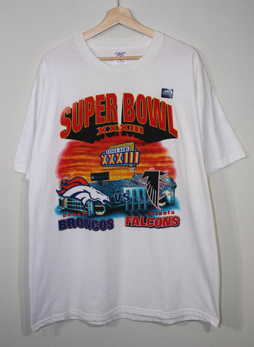 Vintage Super Bowl 33 Tshirt sz XL New w. Tags
