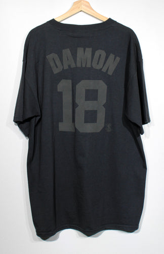 Vintage Johnny Damon Yankees Blackout Tshirt sz XL New w/ Tags