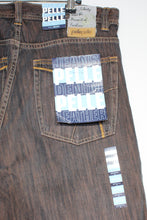 Load image into Gallery viewer, Vintage Pelle Pelle Brown Wash Jeans sz 36 New w/ Tags