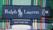 Load image into Gallery viewer, Vintage Polo Ralph Lauren Plaid Flannel Shirt sz M