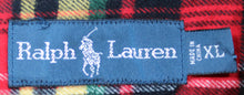 Load image into Gallery viewer, Vintage Polo Ralph Lauren Flannel Shirt sz XL