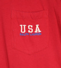 Load image into Gallery viewer, Vintage Polo Sport USA Pocket Long Sleeve Tshirt sz L