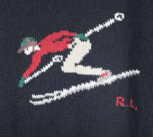 Load image into Gallery viewer, Vintage Polo Ralph Lauren Suicide Skier Knit Sweater sz XL