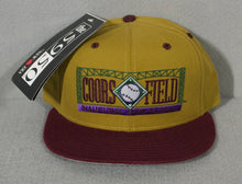 Load image into Gallery viewer, Vintage Coors Field Inaugural Season  Rockies  Fitted Hat sz 7 1/8 New w/ Tags
