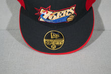 Load image into Gallery viewer, Vintage Sixers Pinwheel Fitted sz 7 5/8 New w/ Tags