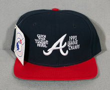 Load image into Gallery viewer, Vintage Braves 1992 World Series Snapback Hat New w/ Tags