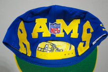Load image into Gallery viewer, LA Rams Helmet Logo Pro Line Snapback New w/ Tags