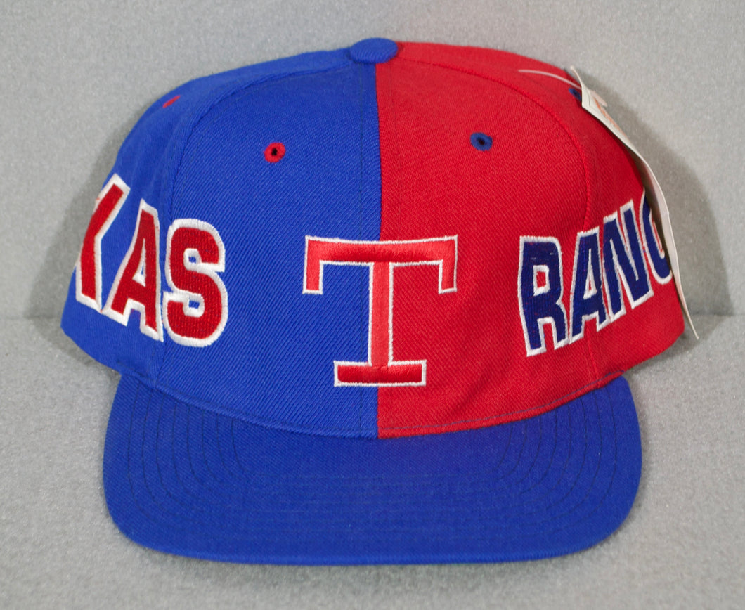 Vintage Rangers Wrap Around Snapback New w/ Tags