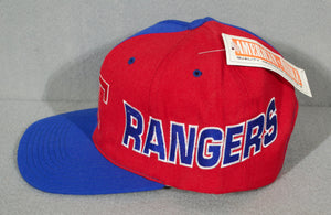 Vintage Rangers Wrap Around Snapback New w/ Tags
