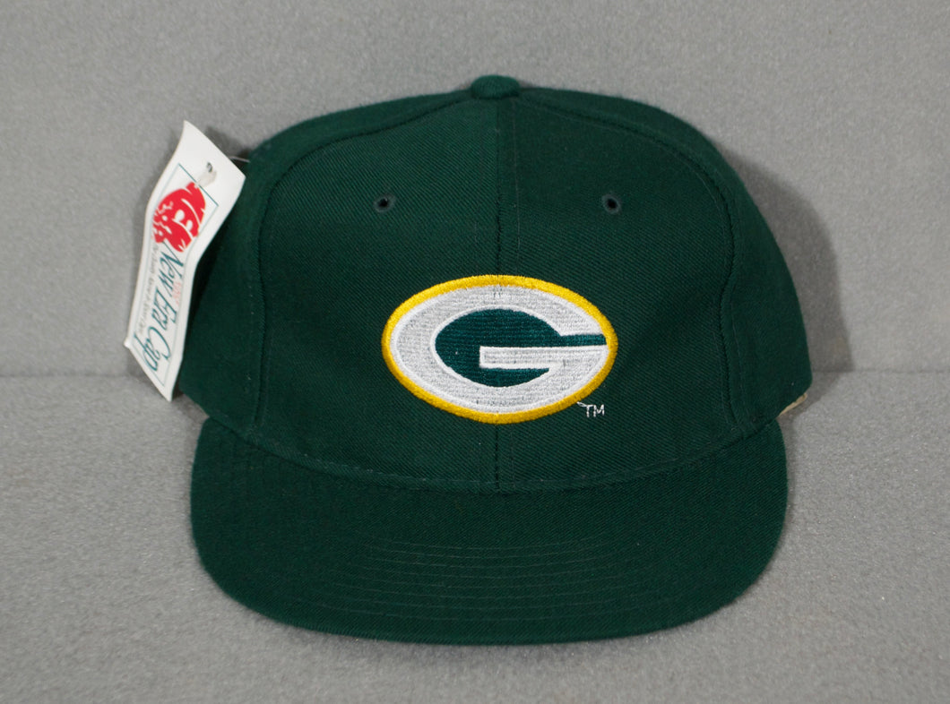 Vintage Packers Plain logo Fitted sz 7 New w/ Tags