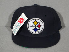 Load image into Gallery viewer, Vintage Steelers Plain Logo Fitted sz 6 7/8 New w/ Tags