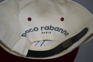 Vintage Paco Rabanne XS Leather Strapback New w/o Tags