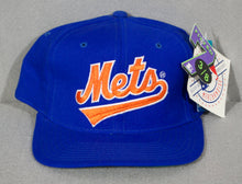 Load image into Gallery viewer, Vintage Mets Script Starter Fitted sz 7 3/8 New w/ Tags