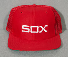 Load image into Gallery viewer, Vintage White Sox Trucker Snapback Hat New w/o Tags