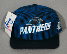 Load image into Gallery viewer, Vintage Panthers Grid Velcroback Hat New w/ Tags
