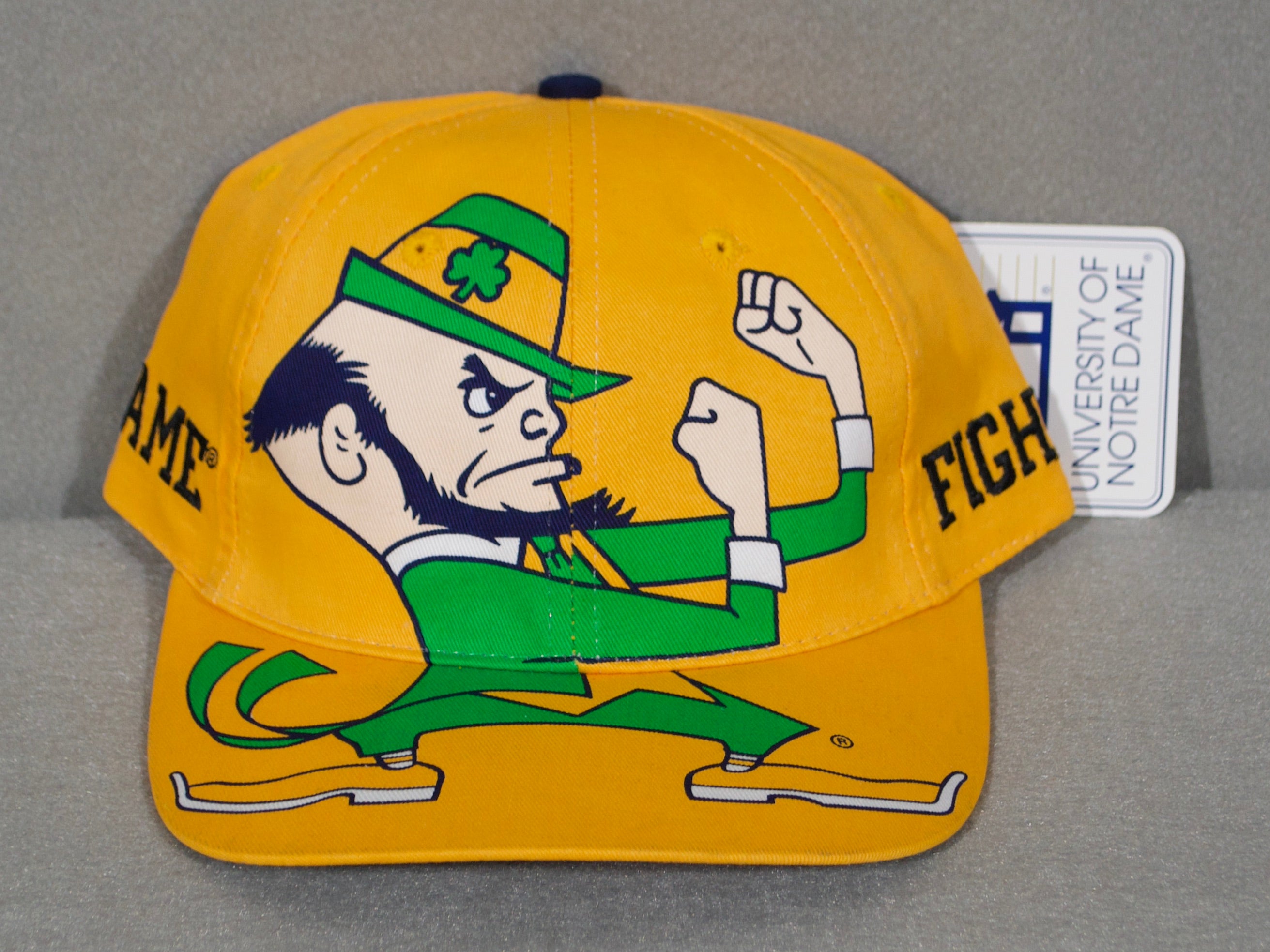 Vintage Notre Dame Multi Logo Snapback New w/ Tags – First 