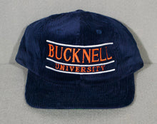 Load image into Gallery viewer, Vintage Bucknell Corduroy Snapback Hat New w/o Tags