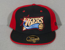Load image into Gallery viewer, Vintage Sixers Pinwheel Fitted sz 7 3/8 New w/ Tags