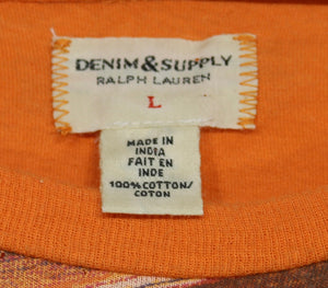 Vintage Ralph Lauren Denim & Supply Chief Head Tshirt sz L