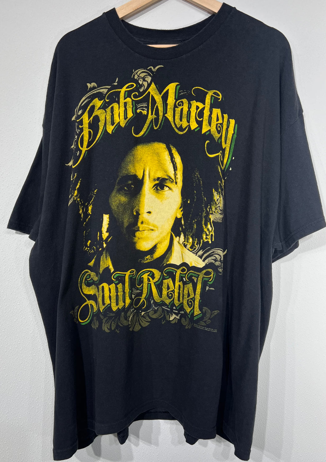 Vintage Bob Marley Soul Rebel Tshirt sz 2XL