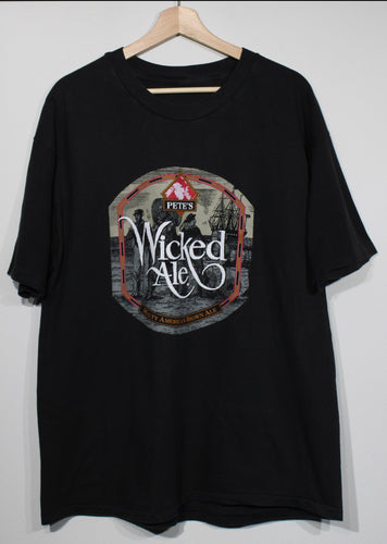 Vintage Pete's Wicked Ale Tshirt sz L