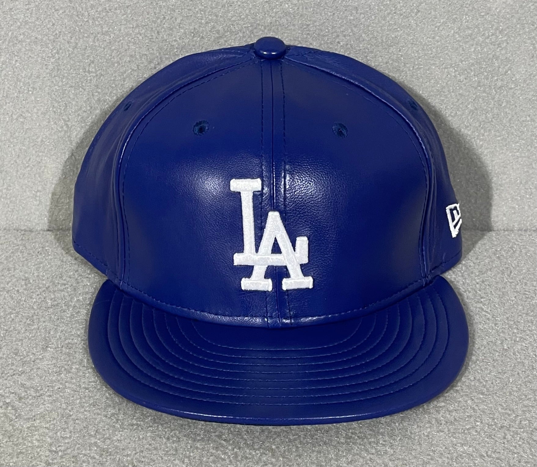 Vintage Leather Dodgers New Era Fitted New w/ Tags – First Vintage Leather Dodgers New Era Fitted New w/ Tags – First