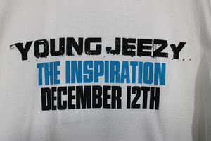 Vintage Young Jeezy The Inspiration Snowman Tshirt sz XL New w/o Tags